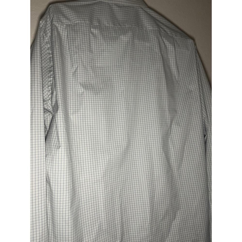 J.CREW Ludlow Classic Dress Shirt White Check 16 35 100% Cotton 20" Chest - Picture 7 of 10